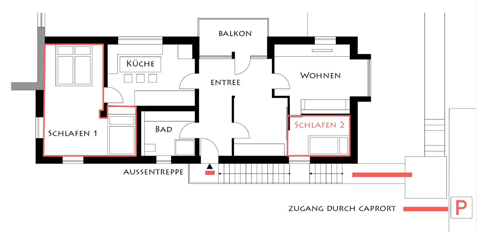 Im Gruenen Wohnen Apartment Wilnsdorf Exterior photo